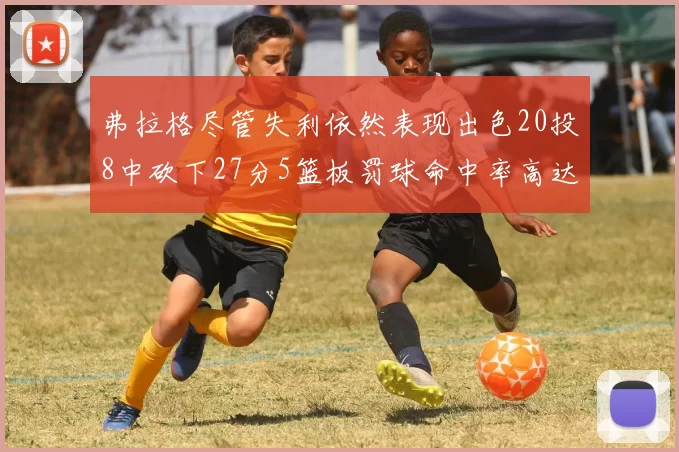 弗拉格尽管失利依然表现出色20投8中砍下27分5篮板罚球命中率高达786