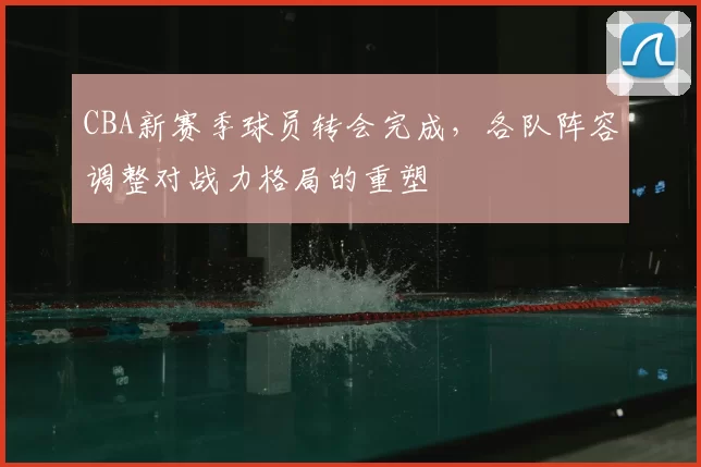 CBA新赛季球员转会完成，各队阵容调整对战力格局的重塑
